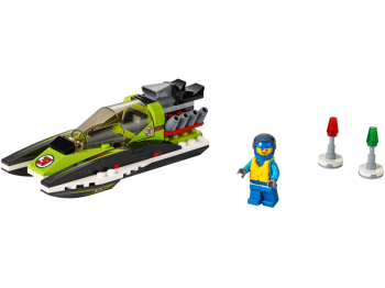 LEGO City 60114 Łódź wyścigowa