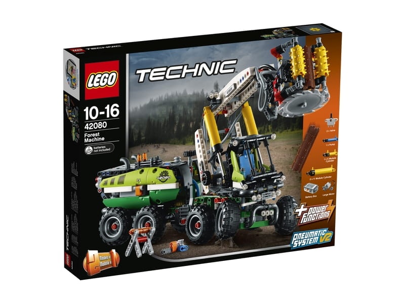LEGO Technic 42080 Maszyna leśna