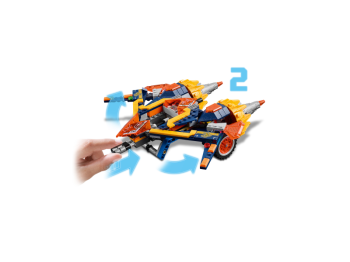  LEGO Nexo Knights 70354 Rozbijacz Axla 