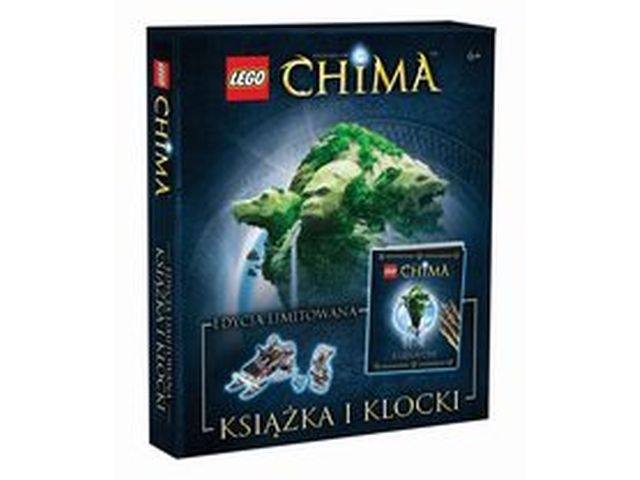LEGO Chima LPR203 Księga CHI + LEGO 30251 Winzar's Pack Patrol