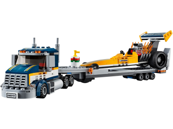 LEGO City 60151 Transporter dragsterów 