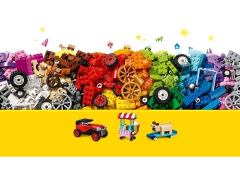 LEGO Classic 10715  Klocki na kółkach