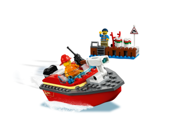 LEGO City 60213 Pożar w dokach