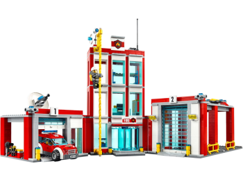 LEGO City 60110 Remiza strażacka