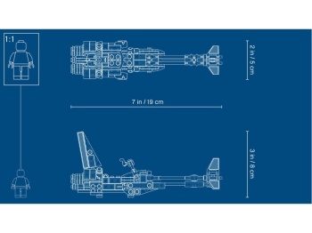  LEGO Star Wars 75215 Skutery Jeźdźców Chmur