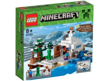  LEGO Minecraft 21120 Śnieżna kryjówka