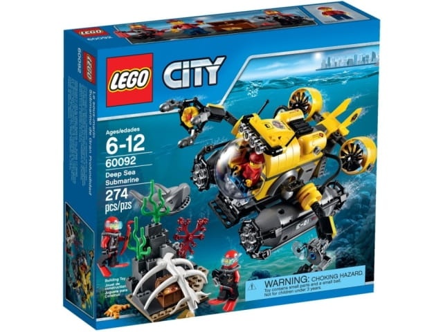 LEGO City 60092 Łódź głębinowa