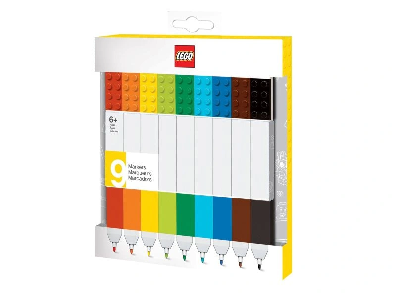  LEGO Classic 51492 Kolorowe flamastry (9 szt.)