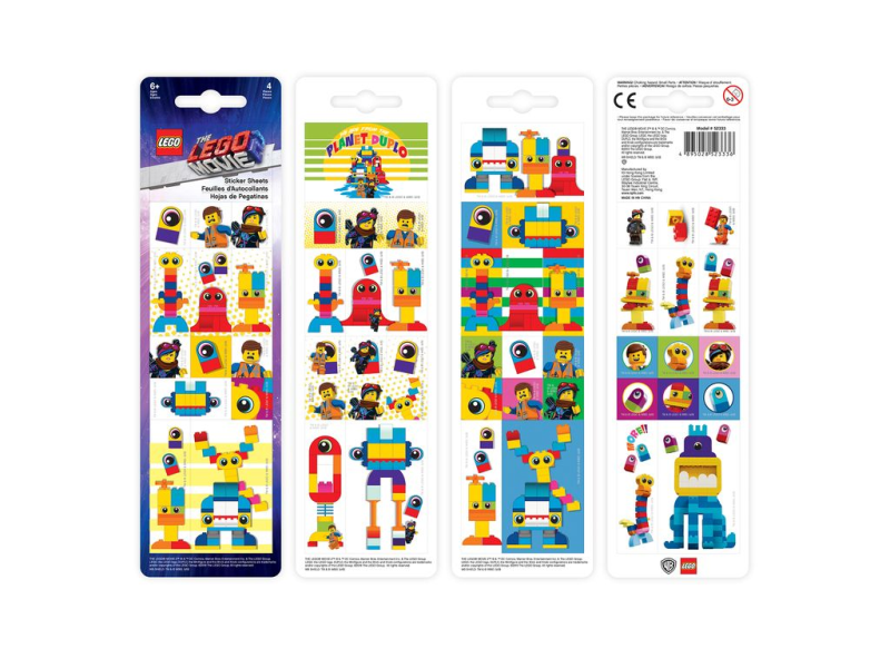 LEGO 52333 Zestaw naklejek LEGO MOVIE 2 DUPLO