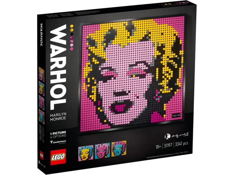 LEGO Art 31197 Andy Warhol's Marilyn Monroe