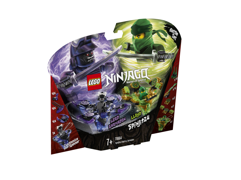 LEGO Ninjago 70664 Spinjitzu Lloyd vs. Garmadon