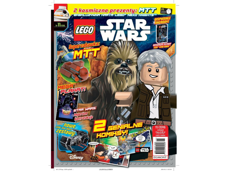 LEGO Star Wars 406856 magazyn 11/2016 + MTT