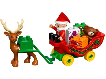  LEGO DUPLO 10837 Zimowe ferie Świętego Mikołaja
