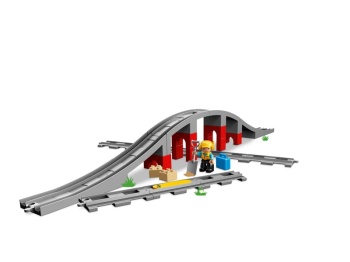 LEGO DUPLO 10872 Tory kolejowe i wiadukt
