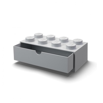 LEGO Classic 40211740 Szufladka na biurko klocek LEGO Brick 8 - Szary