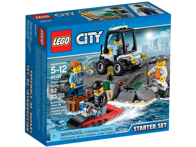 LEGO City 60127 Więzienna Wyspa — zestaw startowy