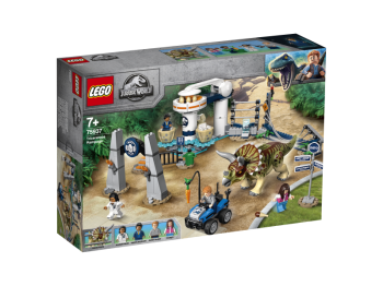  LEGO Jurassic World 75937 Atak triceratopsa