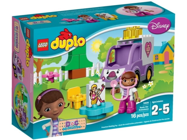 LEGO DUPLO 10605 Klinika dla pluszaków - Karetka doktor Dosi