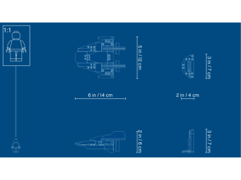 LEGO Star Wars 75247 Rebeliancki myśliwiec A-Wing