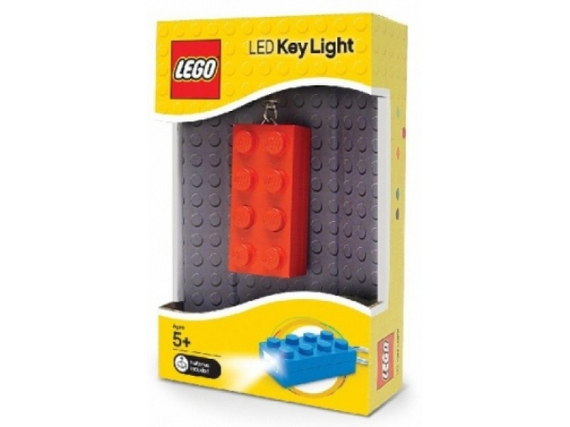  Brelok latarka LEGO KE5R LED Klocek Czerwony