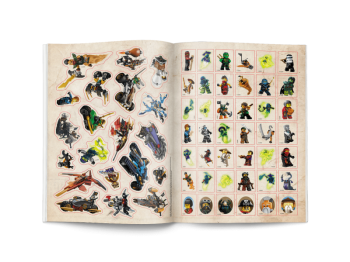 LEGO Ninjago LAS8 Zadanie: Naklejanie!