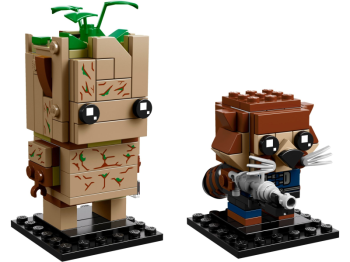  LEGO BrickHeadz 41626 Groot i Rocket