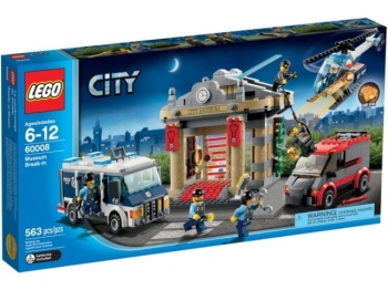  LEGO City 60008 Włamanie do muzeum