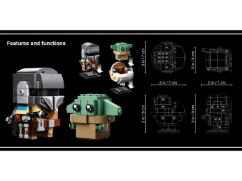 75317 Mandalorianin i Dziecko LEGO Star Wars