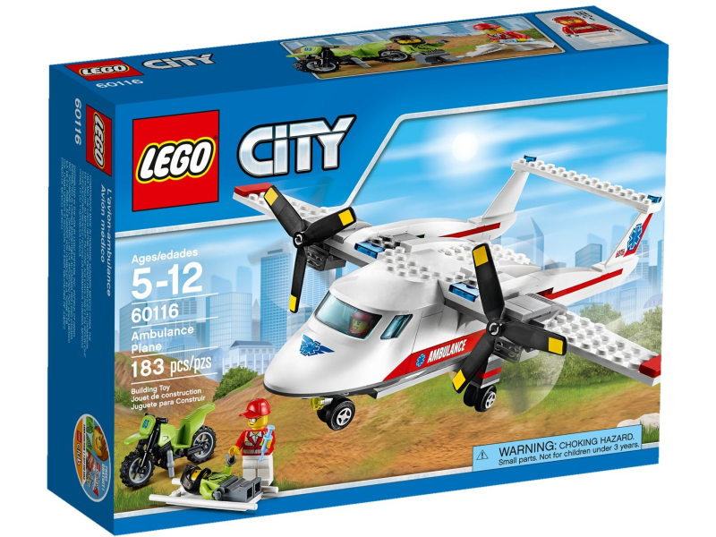 LEGO City 60116 Samolot ratowniczy