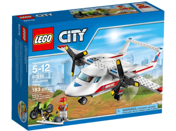 LEGO City 60116 Samolot ratowniczy
