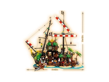 LEGO Ideas 21322 Piraci z Zatoki Barakud