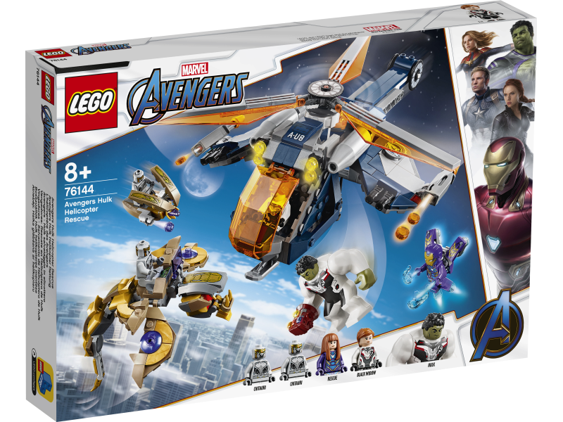 LEGO Super Heroes 76144 Avengers: Upadek helikoptera Hulka