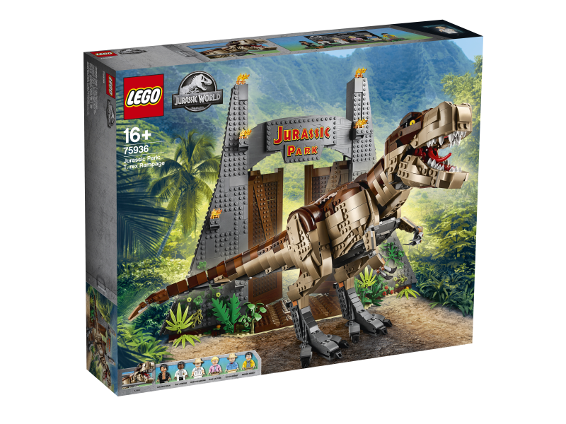 LEGO Jurassic World 75936 Park Jurajski: atak tyranozaura