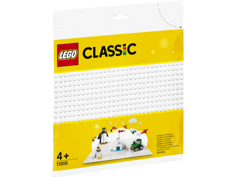 LEGO Classic 11010 Biała płytka konstrukcyjna