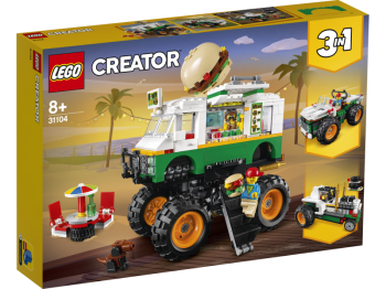 LEGO Creator 31104 Monster truck z burgerami