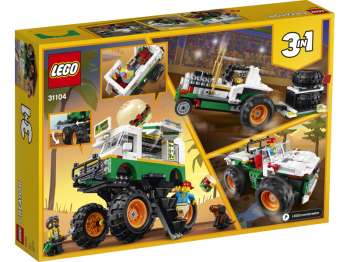 LEGO Creator 31104 Monster truck z burgerami