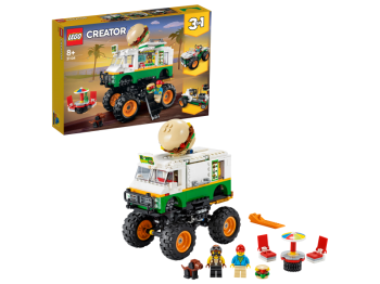 LEGO Creator 31104 Monster truck z burgerami
