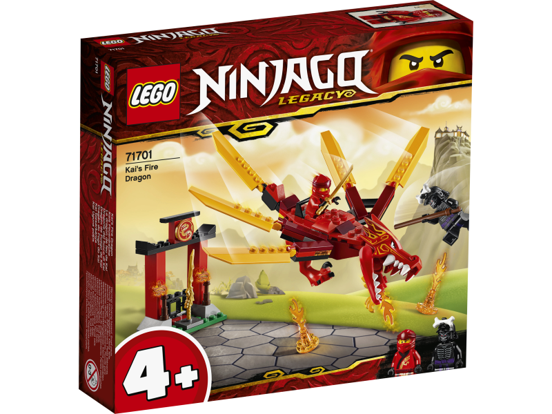 LEGO Ninjago 71701 Smok ognia Kaia
