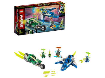 LEGO Ninjago 71709 Wyścigówki Jaya i Lloyda