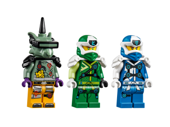 LEGO Ninjago 71709 Wyścigówki Jaya i Lloyda