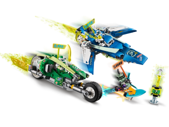 LEGO Ninjago 71709 Wyścigówki Jaya i Lloyda
