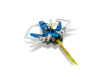 LEGO Ninjago 71709 Wyścigówki Jaya i Lloyda