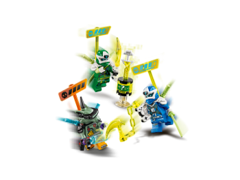 LEGO Ninjago 71709 Wyścigówki Jaya i Lloyda