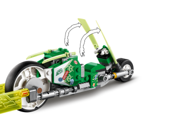 LEGO Ninjago 71709 Wyścigówki Jaya i Lloyda