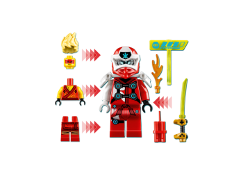 LEGO Ninjago 71714 Awatar Kaia - kapsuła gracza