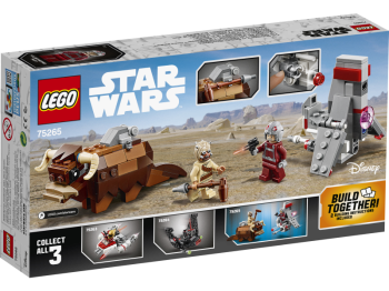 LEGO Star Wars 75265 T-16 Skyhopper kontra mikromyśliwce Bantha
