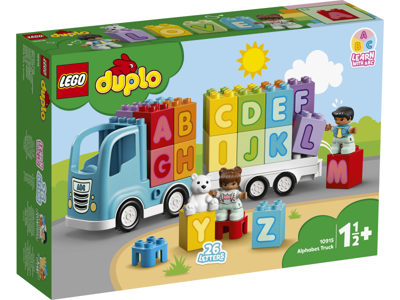 LEGO DUPLO 10915 Ciężarówka z alfabetem