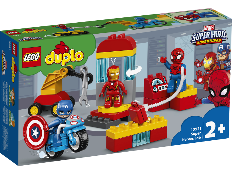 LEGO 10921 DUPLO Super Heroes Laboratorium superbohaterów