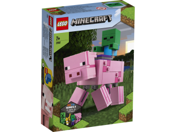 LEGO Minecraft 21157 BigFig - Świnka i mały zombie