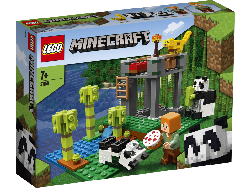 LEGO 21158 Minecraft Żłobek dla pand